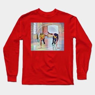 Plank Partners (workout buddies) Long Sleeve T-Shirt